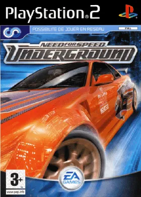 Need for Speed - Underground box cover front